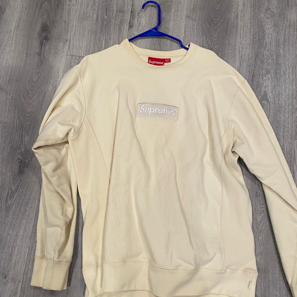 Supreme box logo crewneck